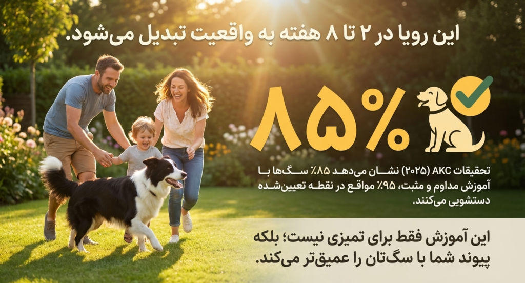 آموزش سگ برای جای دستشویی