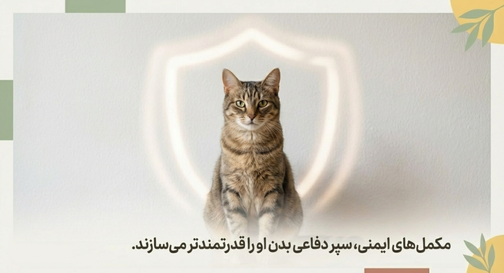 مکمل‌های غذایی گربه‌ها