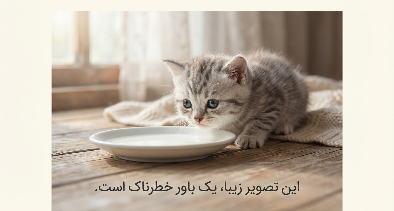 آیا بچه گربه‌ها می‌توانند شیر بخورند؟