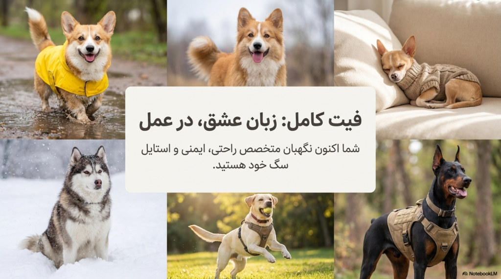 شیوه درست اندازه گیری سگ برای لباس، هارنس و قلاده 8 اندازه گیری سگ