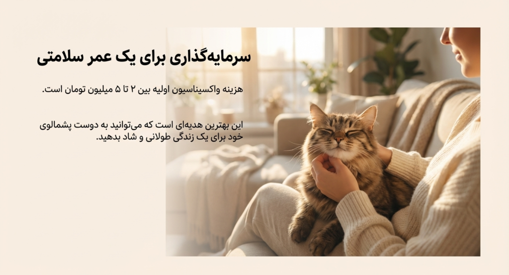 برنامه واکسیناسیون بچه گربه