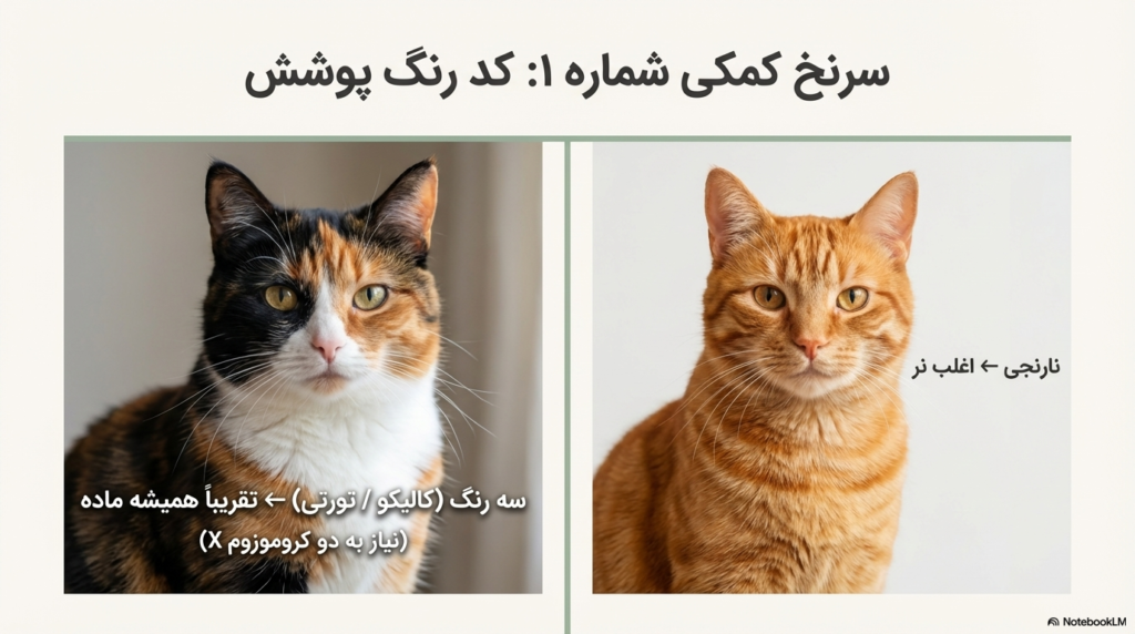 راهنمای کامل تعیین جنسیت بچه گربه 4 تعیین جنسیت بچه گربه