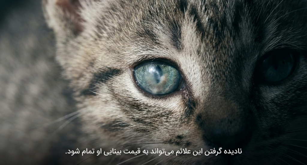 عفونت چشم در گربه‌های نوزاد