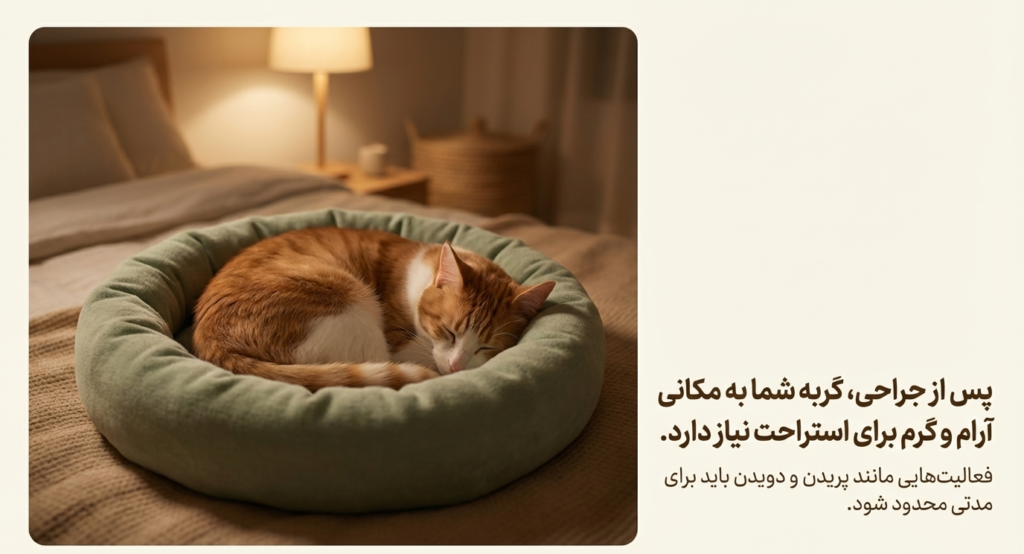 عقیم‌سازی گربه ماده