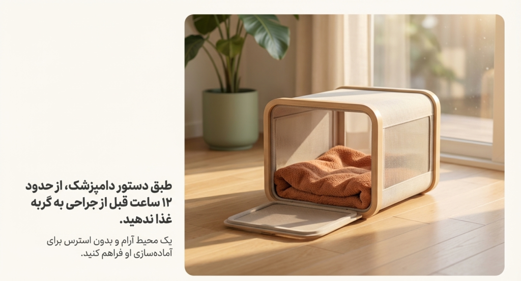 عقیم‌سازی گربه ماده