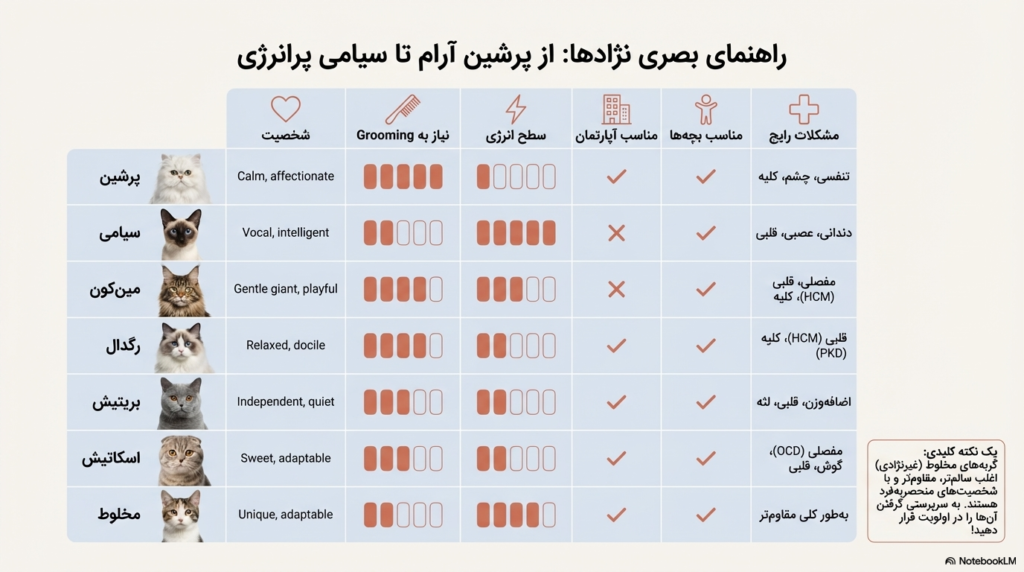 راهنمای کامل نگهداری از گربه در خانه (۱۴۰۴ / ۲۰۲۵) 3 نگهداری از گربه