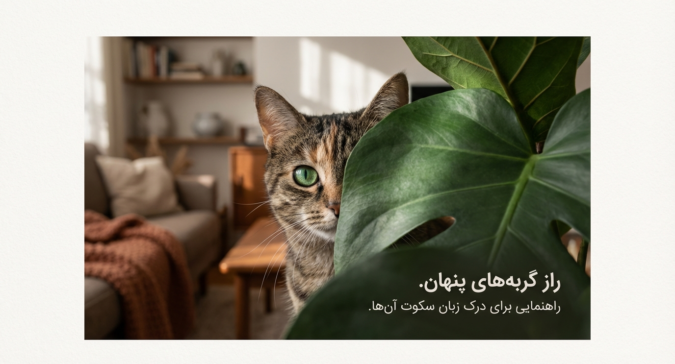 چرا گربه‌ام مخفی می‌شود؟