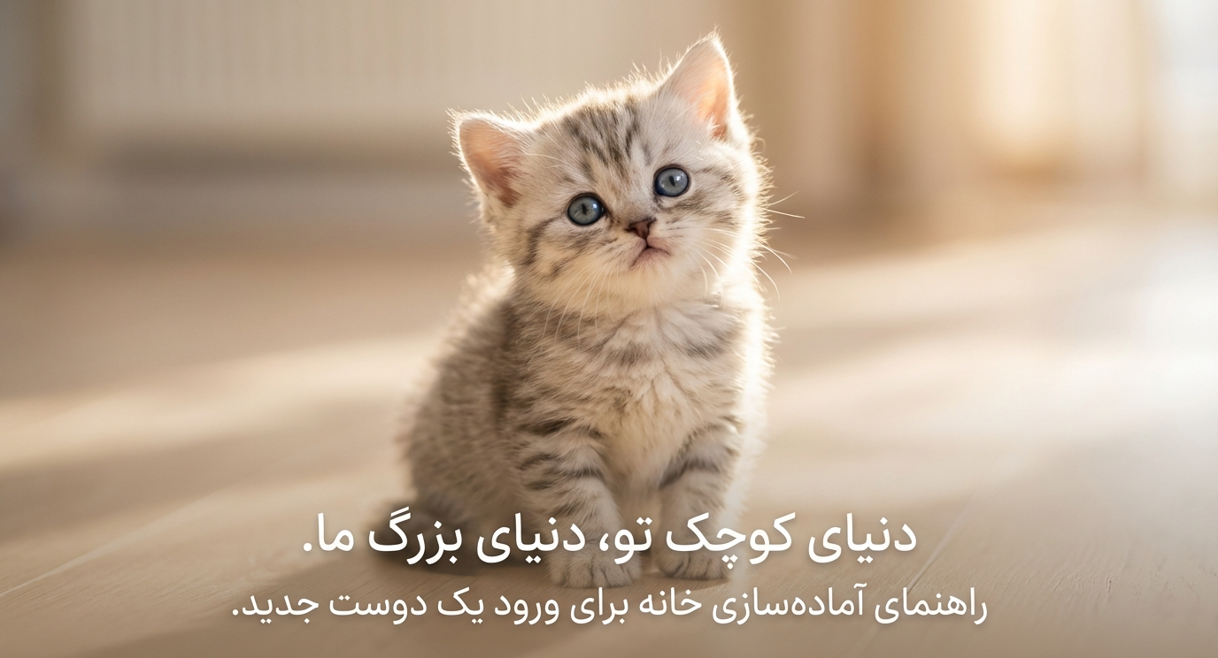 چک‌لیست بچه‌گربه جدید