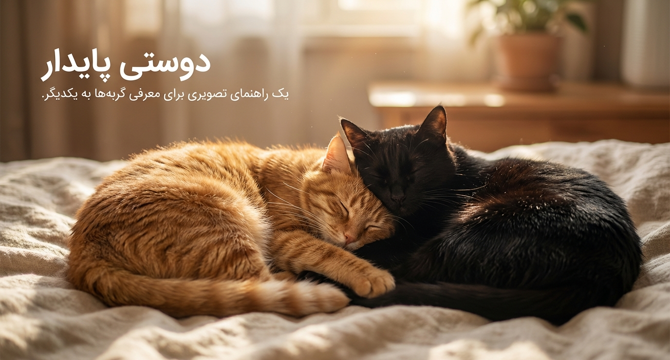 گربه‌ها چگونه دوست می‌شوند؟