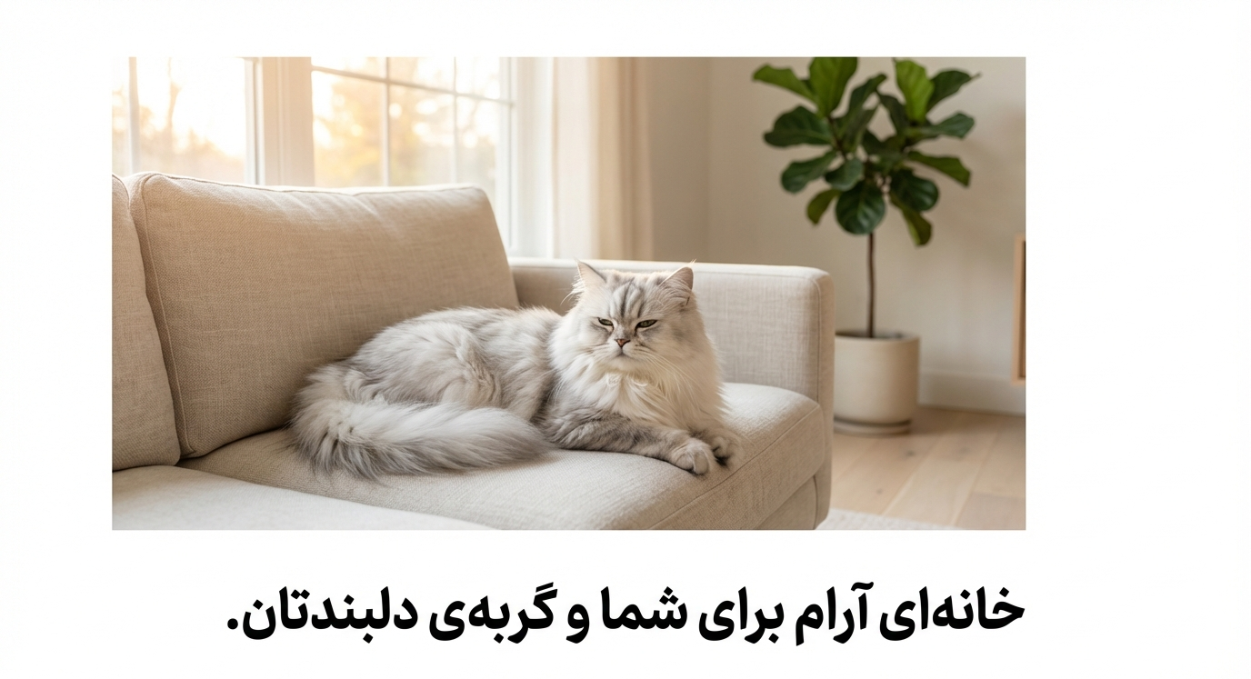 آموزش تمیز کردن خاک گربه