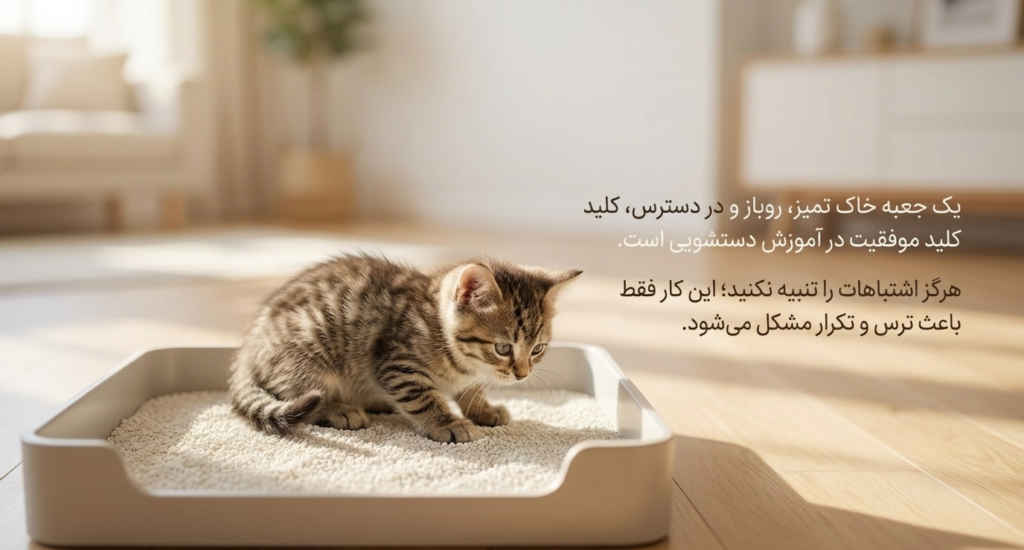 آوردن بچه‌گربه به خانه جدید