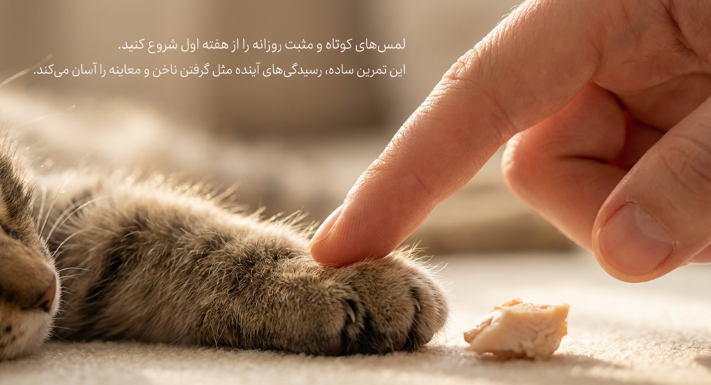 آوردن بچه‌گربه به خانه جدید