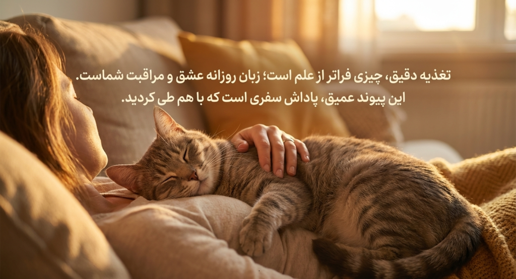 تغذیه در بچه گربه 13 تغذیه در بچه گربه