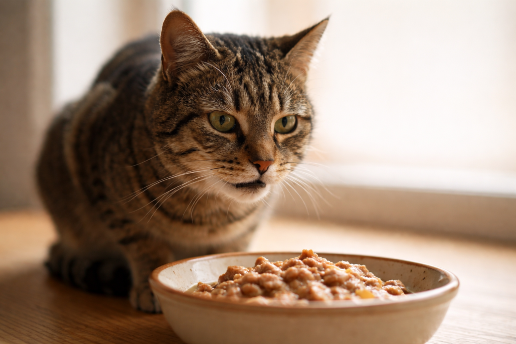 غذا نخوردن گربه؛ ۷ دلیل رایج و راهکارهای مؤثر 4 غدا نخوردن گربه