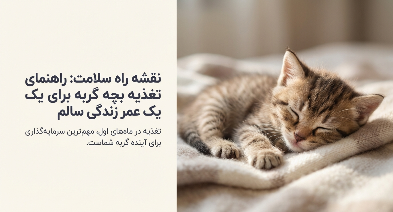 غذای مناسب بچه گربه