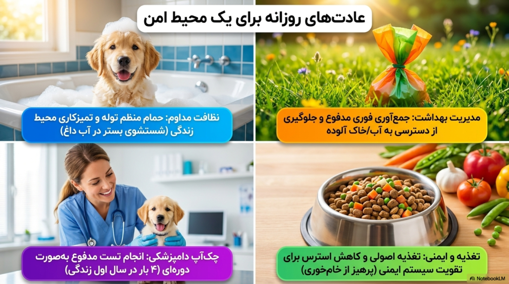 ۱۴ نوع انگل توله سگ که بهتر است بدانید 3 انگل توله سگ