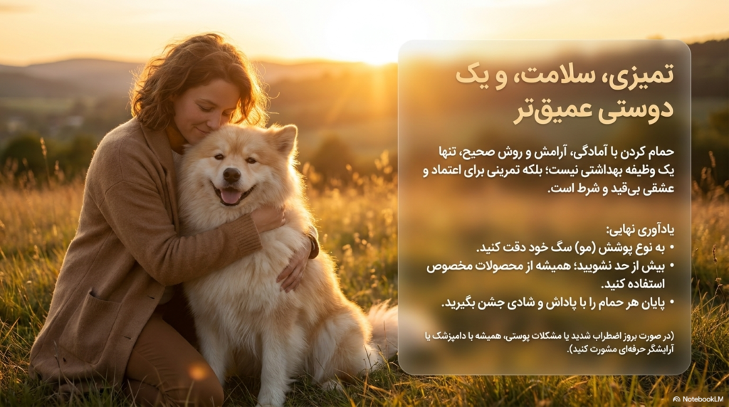 راه های حمام و مرتب کردن توله سگ 5 حمام کردن توله