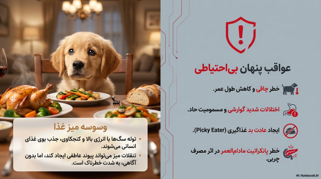 غذای توله سگ