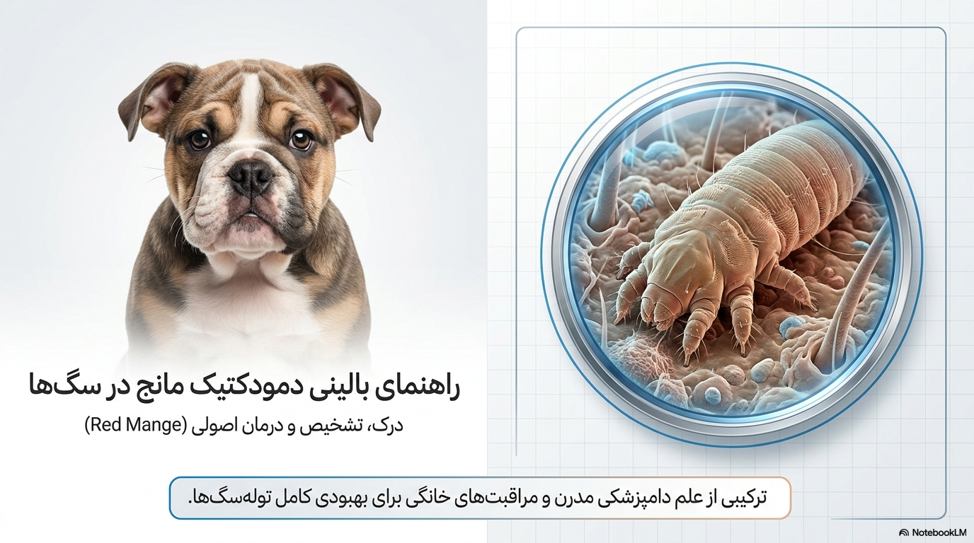 دمودکتیک در توله سگ