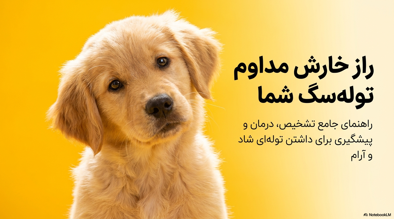 خارش توله سگ
