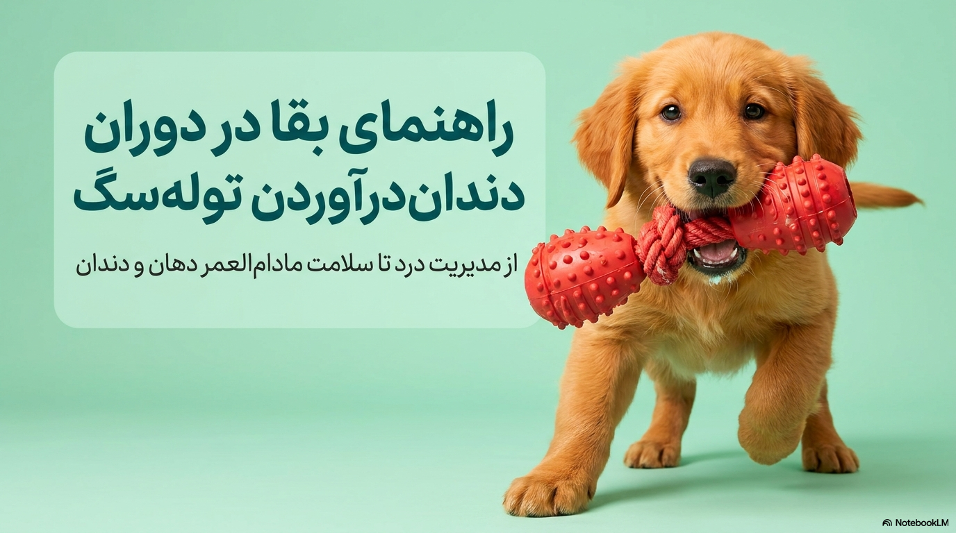 دندان درآوردن در سگ ها