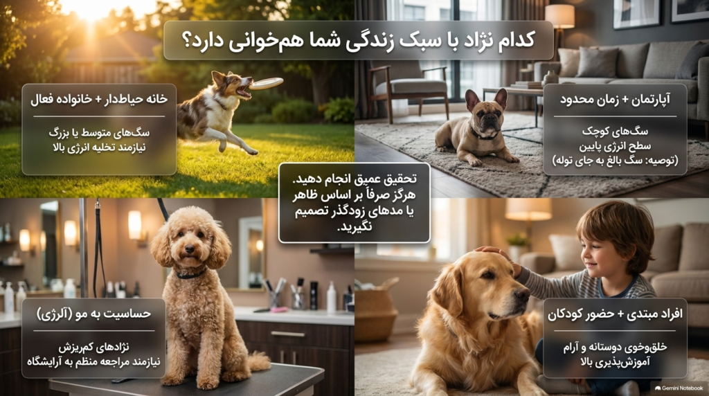 قبل از ورود توله سگ