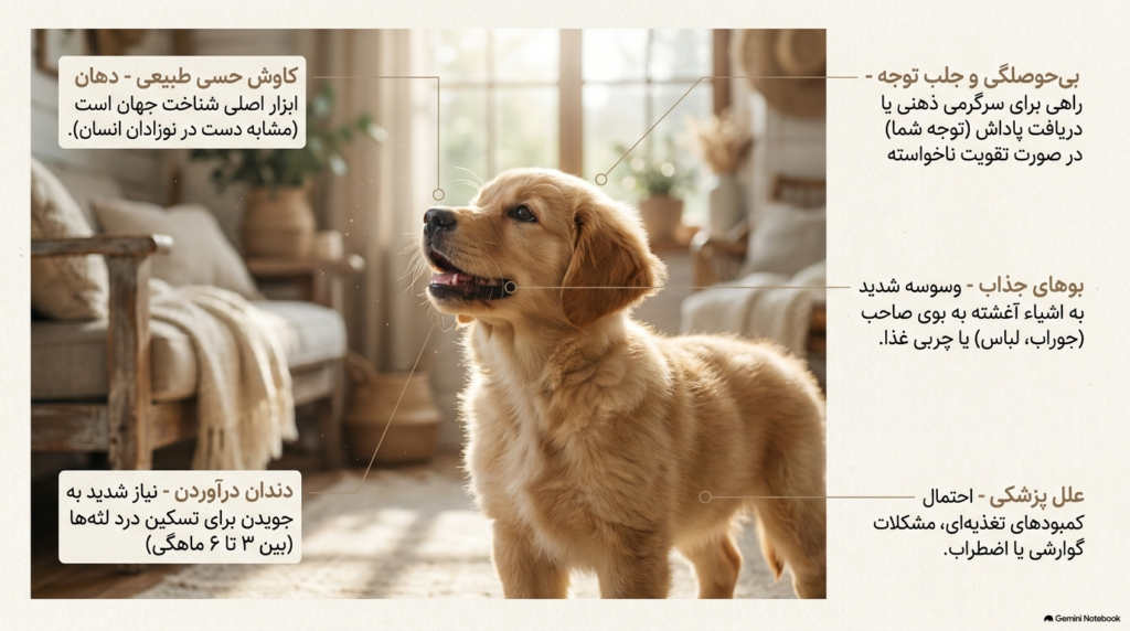 چگونه جلوی خوردن همه چیز توسط توله سگ را بگیریم؟ 1 بلعیدن توسط سگ ها