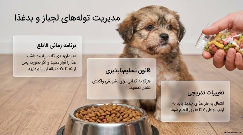بی اشتهایی در توله سگ ها 3 بی اشتهایی توله سگ