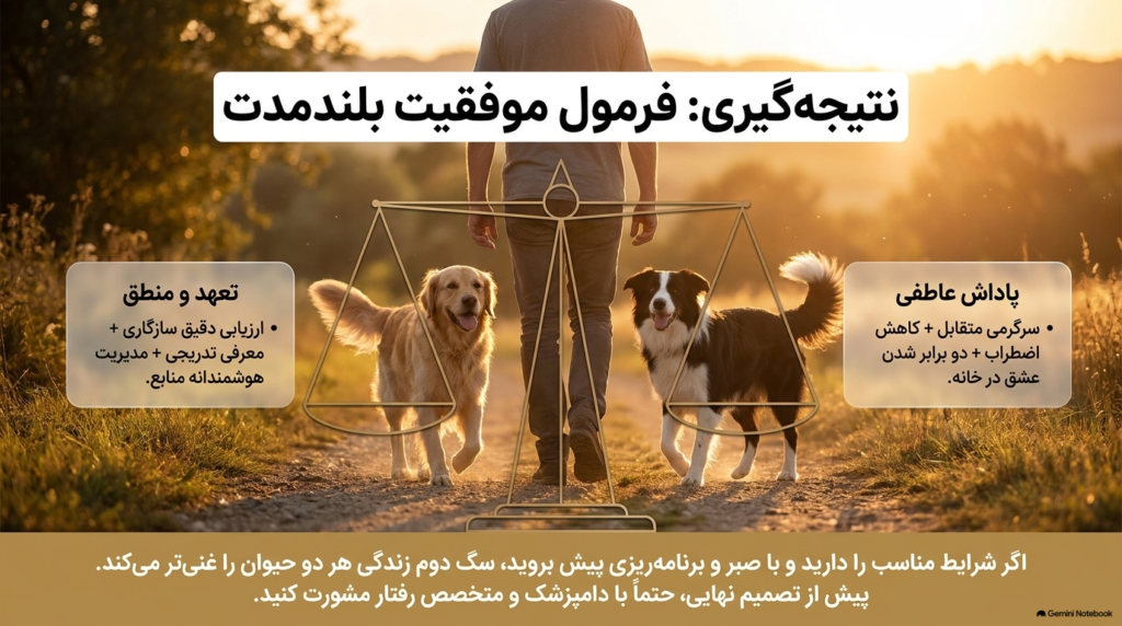 دلایل قانعکننده اینکه داشتن دو سگ بهتر از یکی است 4 داشتن دو سگ